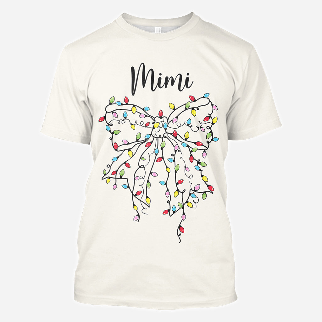 Grandma Christmas - Personalized Grandma All Over Shirt