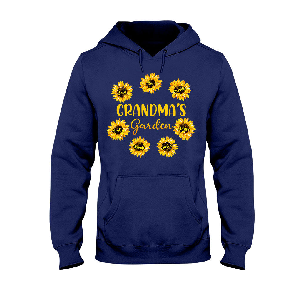 Grandma’s Garden - Gift for grandma, mom, dad, grandpa - Personalized T-shirt And Hoodie