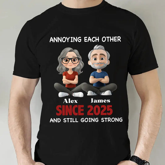 Still Going Strong: Funny Anniversary Tee for Long-Term Couples