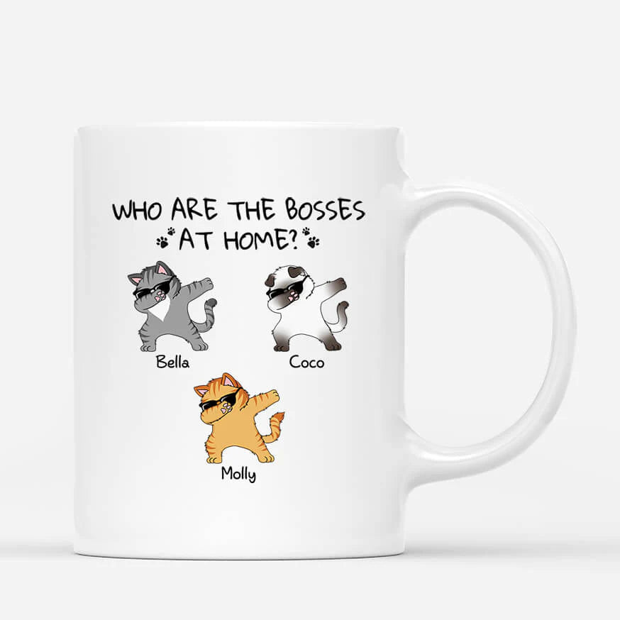 Custom Cat Lover Coffee Mug - Personalized Pet Owner Gift