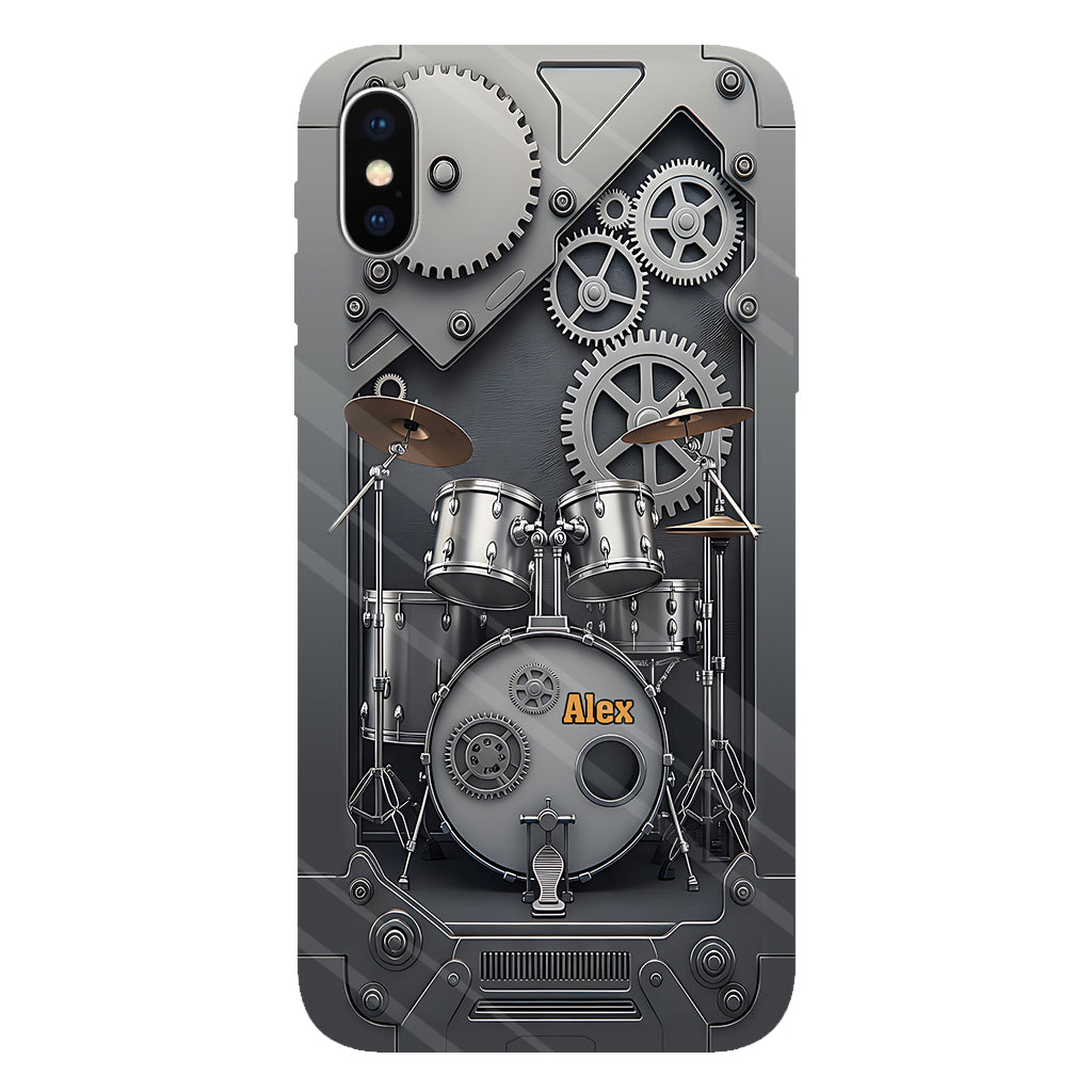 Drummer Life - Personalized Drummer Full Print Phone Case