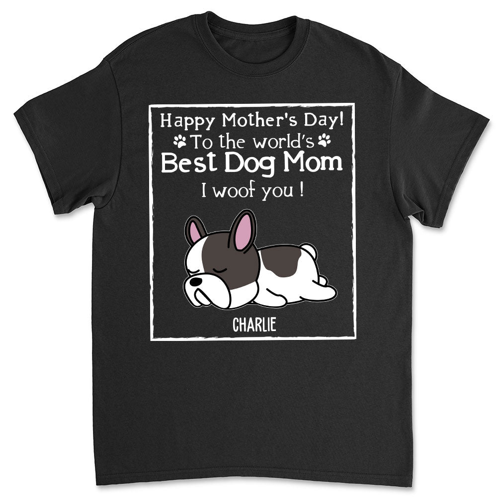 Dog Mom Classic Tee – Customizable Dog-Themed Shirt for Pet Lovers
