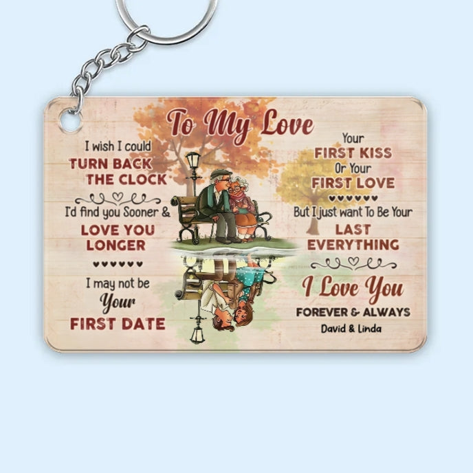 "To My Love" Personalized Romantic Poster – A Timeless Gift to Celebrate Love and Cherished Moments