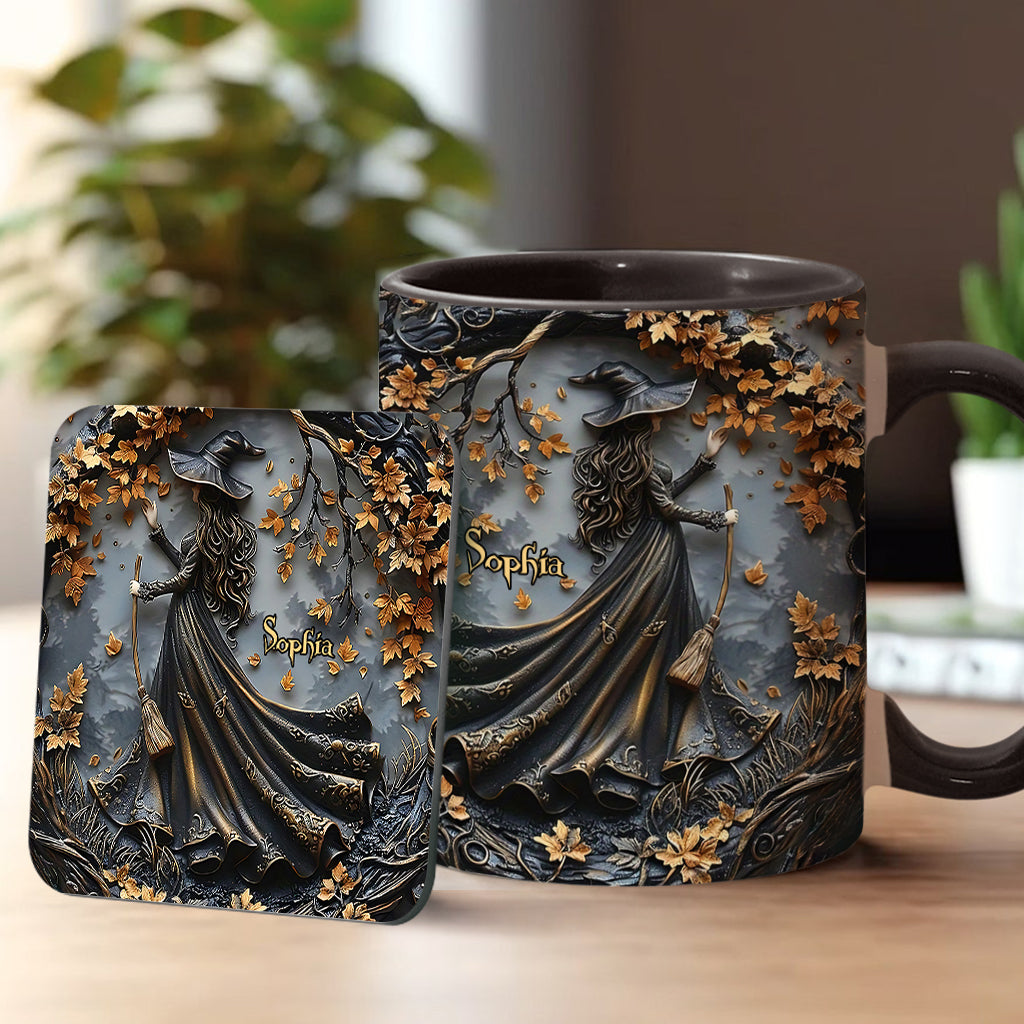 Beautiful Witch - Personalized Witch Accent Mug