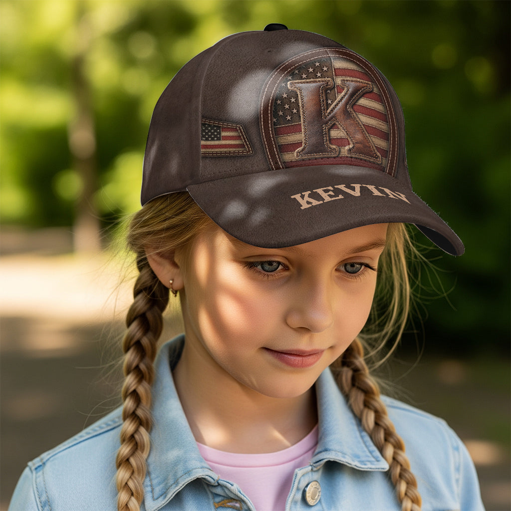 Initial Gift For Him, Husband, Dad... - Personalized Classic Cap