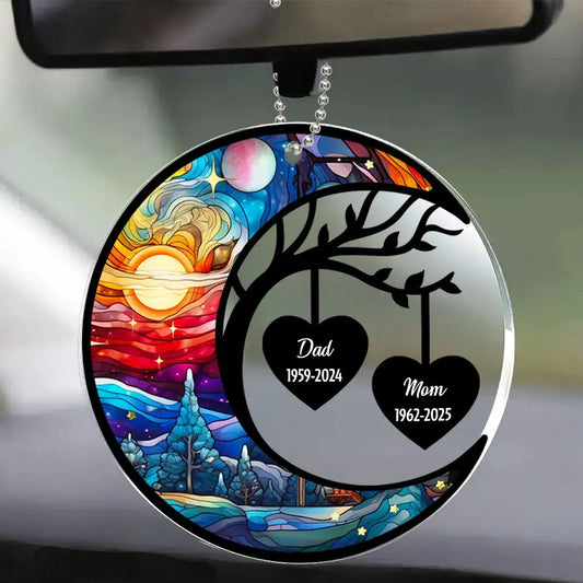 Acrylic Ornament Memorial High Clarity Beautiful and Durable Keepsake Gift