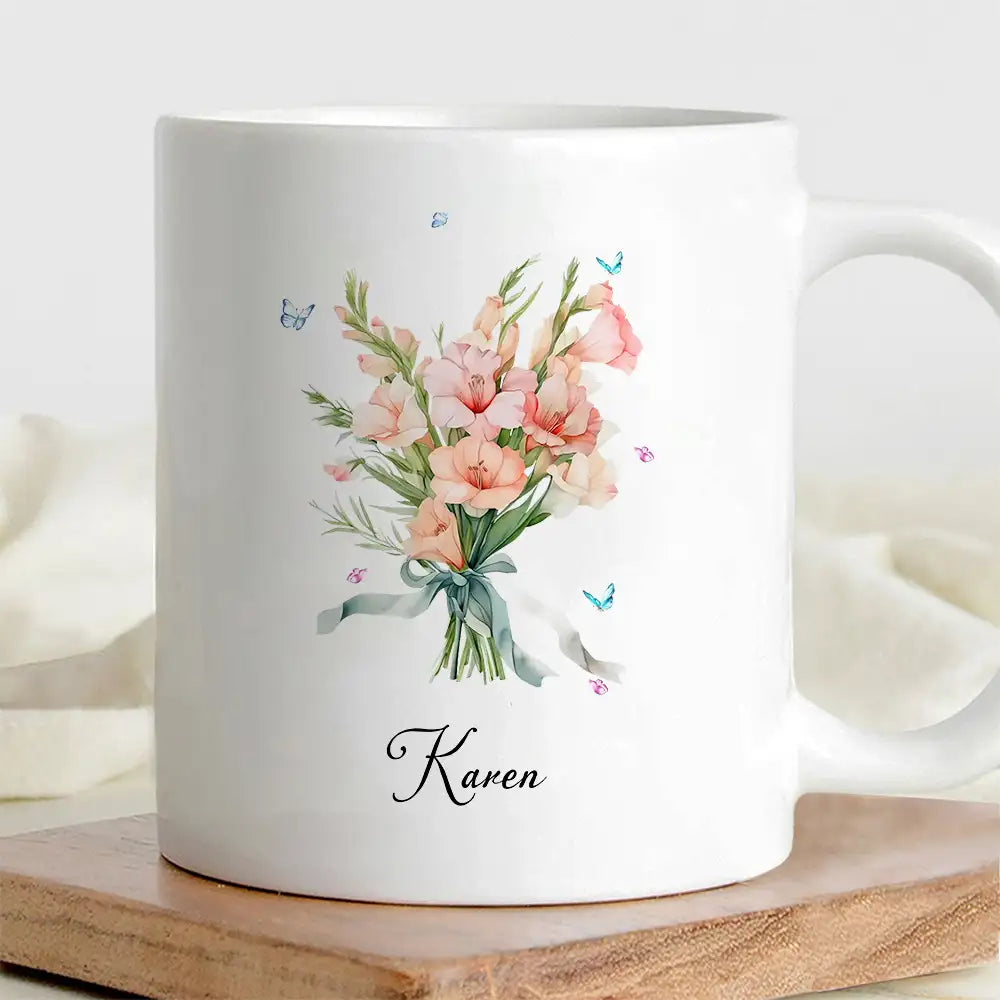 Custom Water Bottle Carrier Bag with Name - Unique Gift for Women