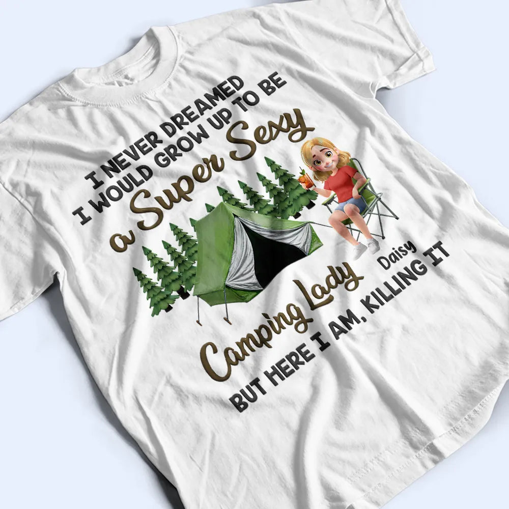 Women's Personalized Classic Tee for RV Camping Life