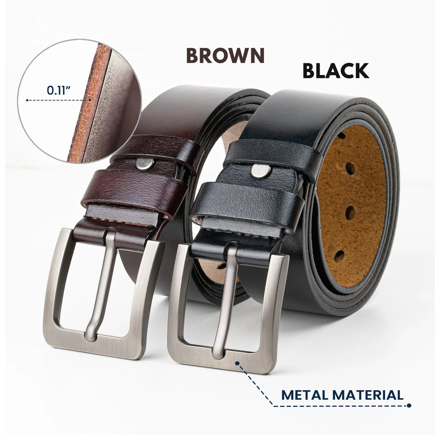 Funny Personalized Leather Belt for Daily Wear, Cheeky Love Quote Design, Creative Gift Choice for Partner
