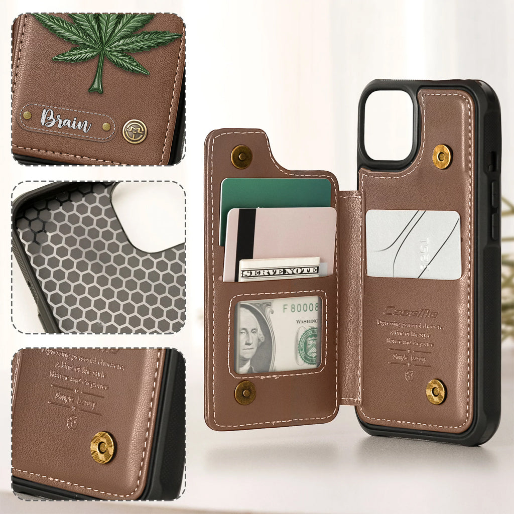 Good Mood - Personalized Weed Wallet Phone Case