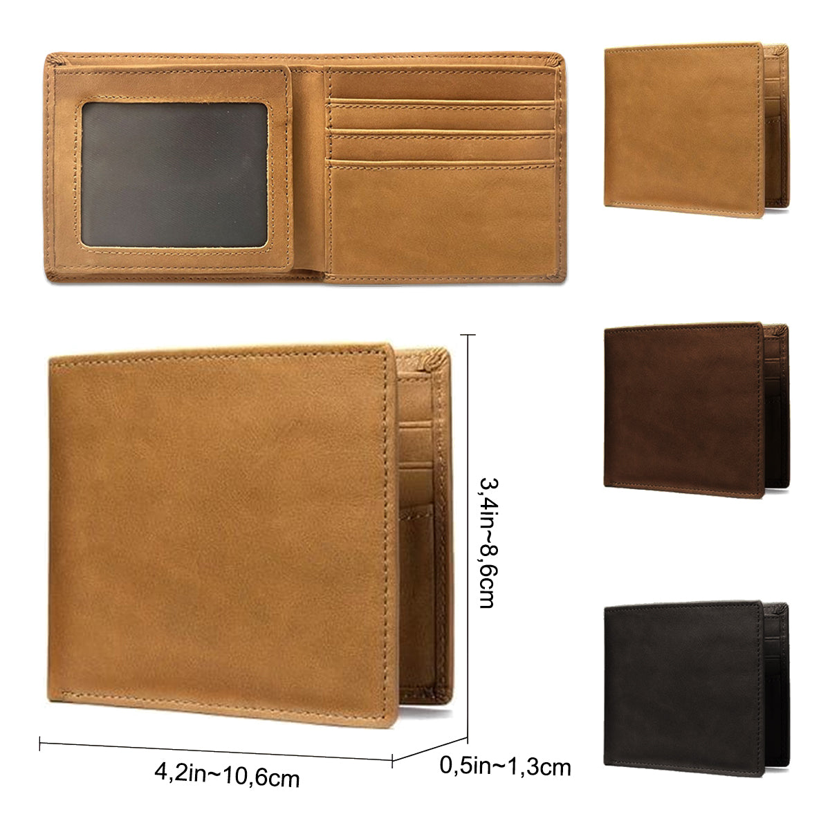 Guitarist - Personalized Guitar Leather Wallet