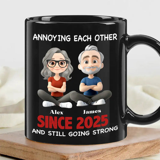 Still Going Strong: Funny Anniversary Mug for Long-Term Couples