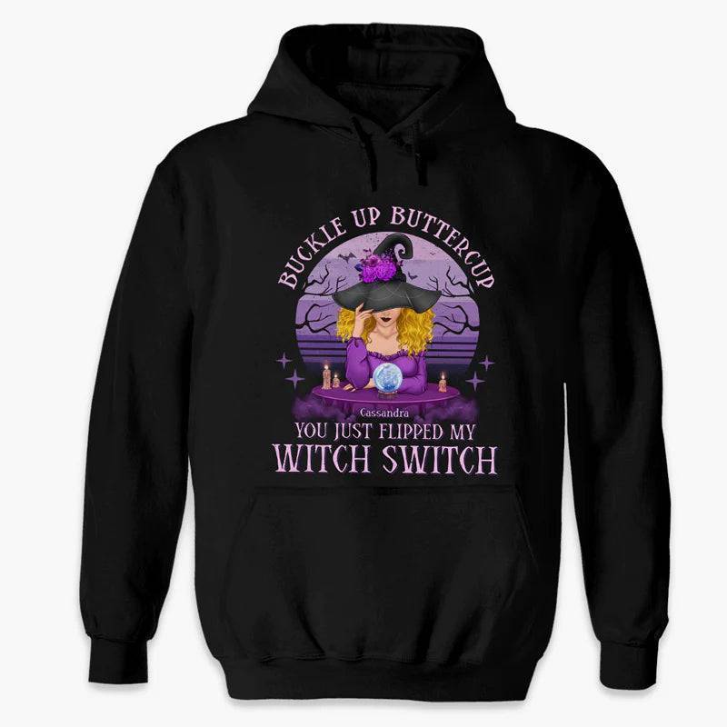 Halloween Gift For Witches Personalized Custom Witch T-shirt Hoodie Sweatshirt
