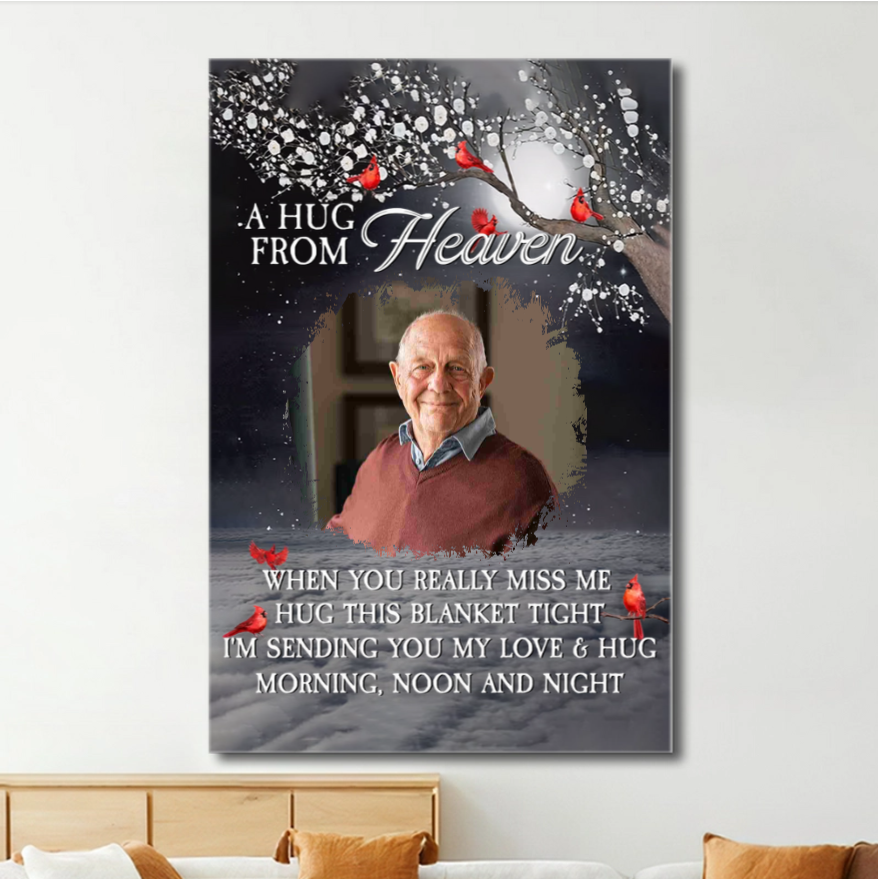 Personalized Memorial Blanket, Plaque, Keychain, Ornament, Sign – Custom Gift to Remember Loved Ones