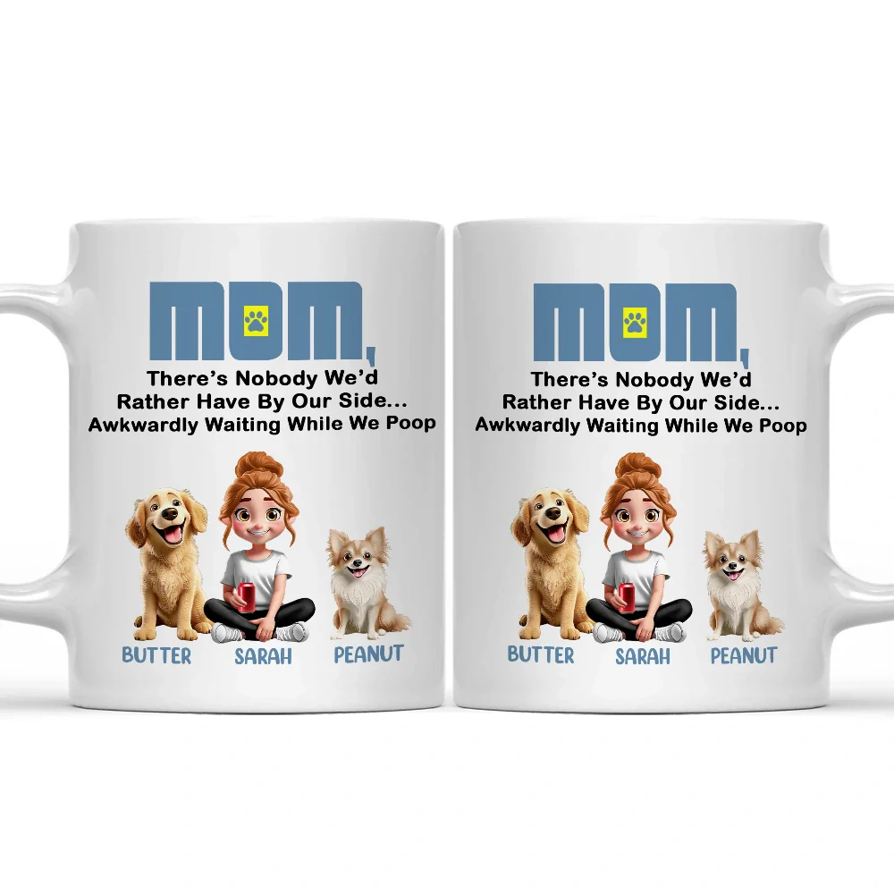 Personalized White Ceramic Mug - Custom Gift Cup