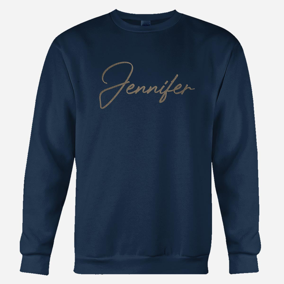 Custom Name - Personalized Sibling Embroidered Sweater