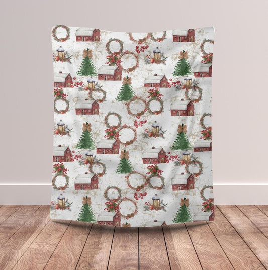 Holiday Blanket, Christmas Home Blanket Christmas Blanket 0924