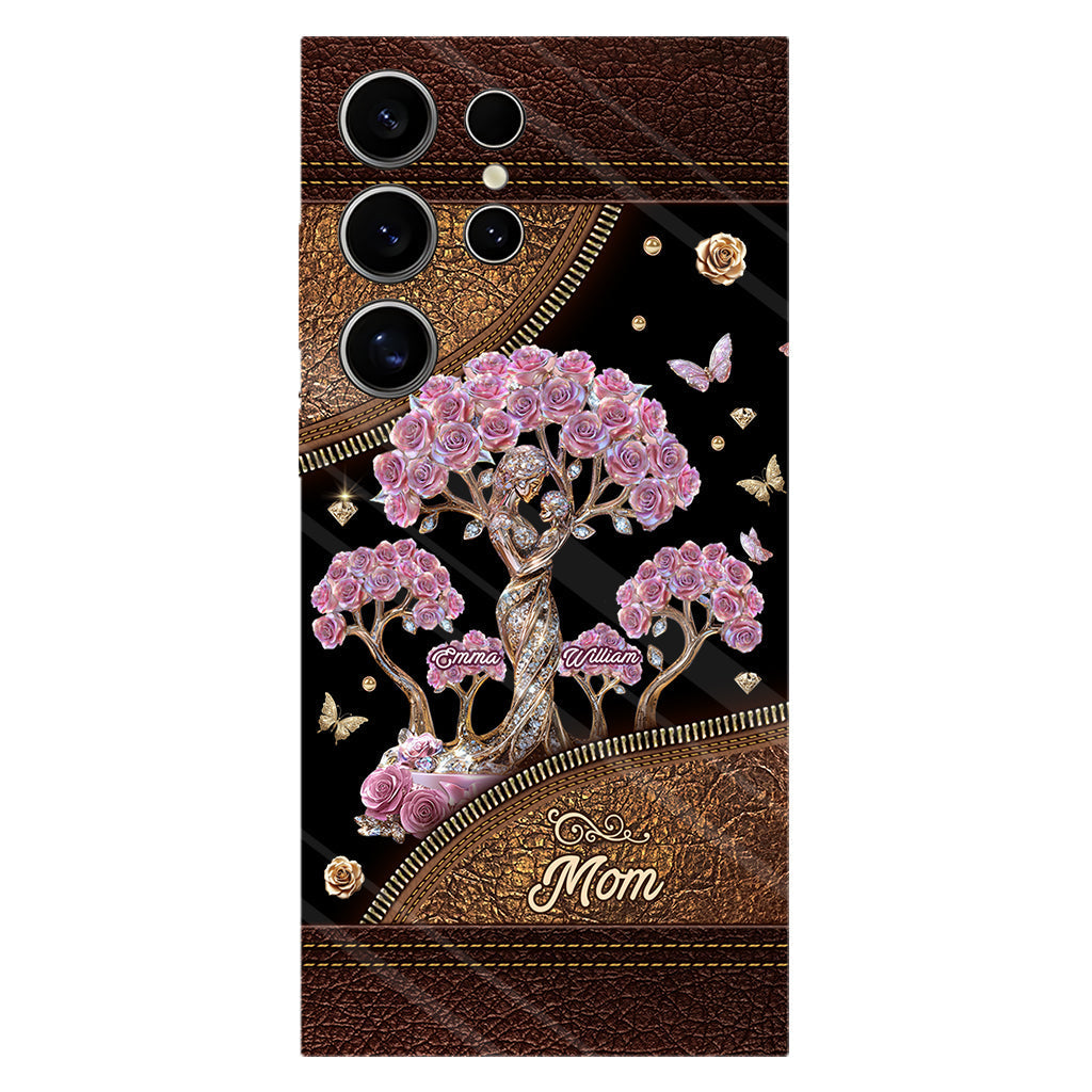 The Love Between Mother And Her Kids - Personalized Mother Full Print Phone Case